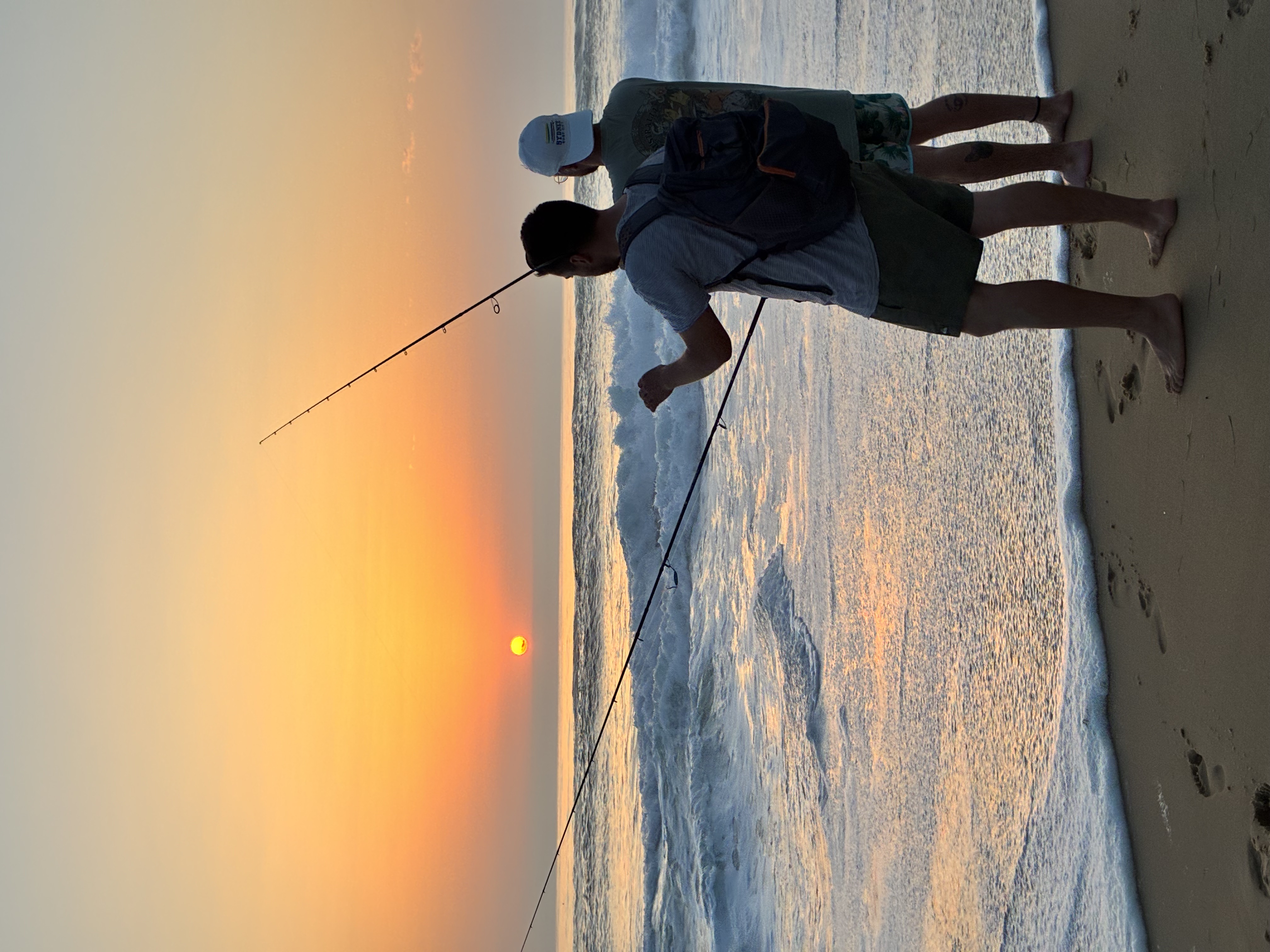 Surfcasting plage